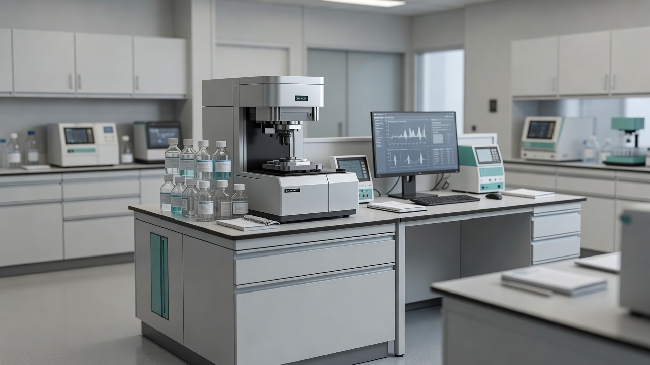 FGP HPLC purity testing bench