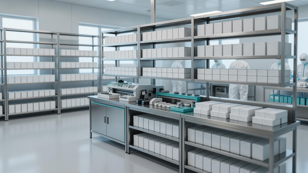 FGP storage and packaging room